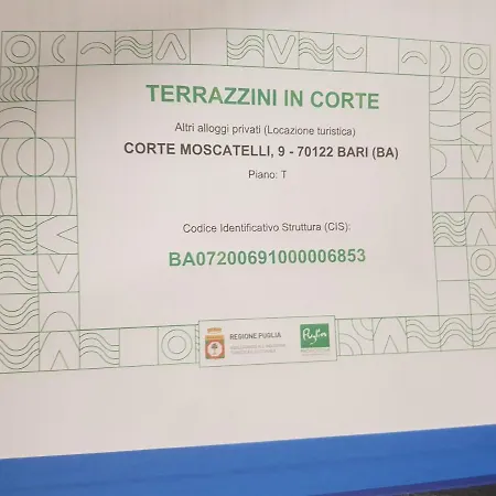 Terrazzini In Corte * Bari